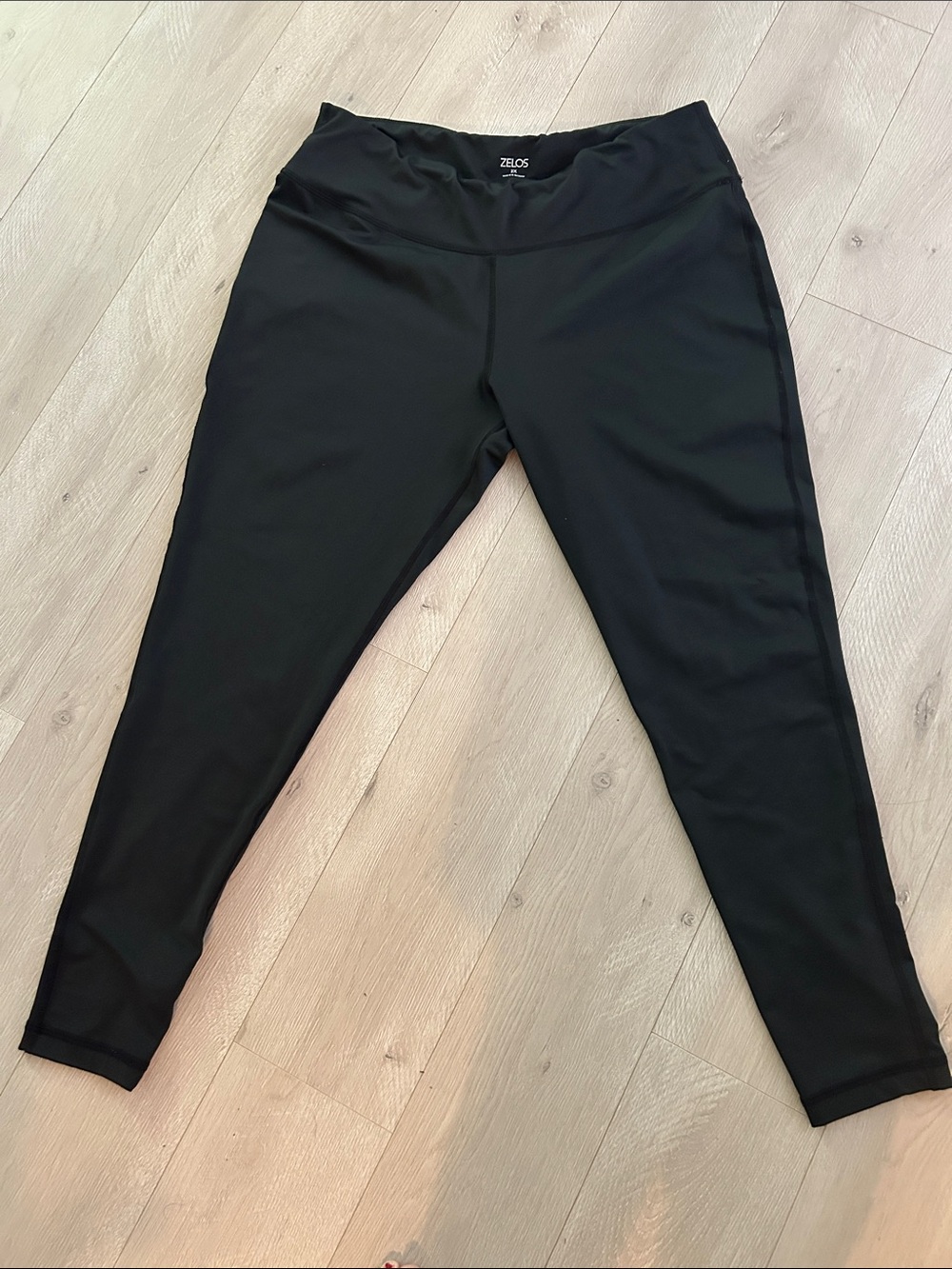 ZelosBlack High-Waist Performance Leggings